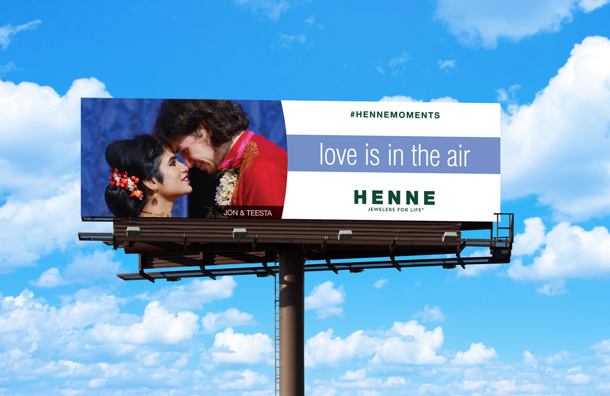 Henne Billboard Mockup