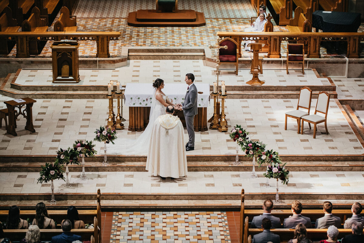 St. Josephs Basilica ceremony