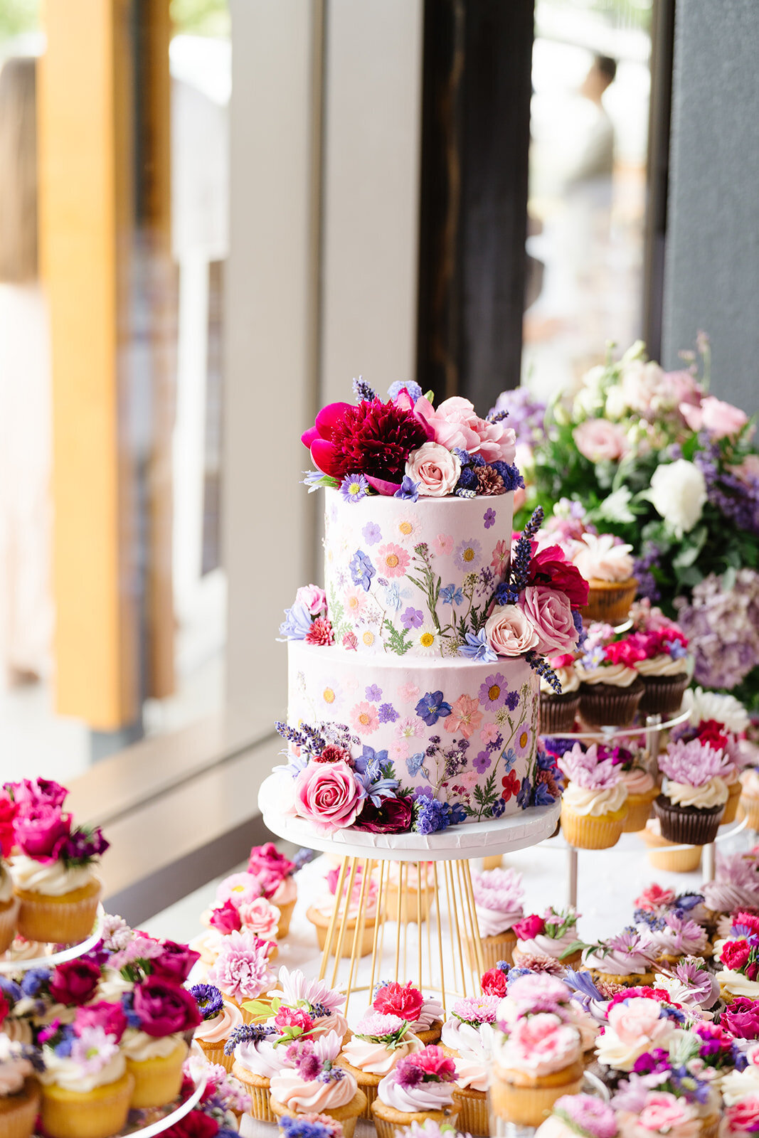 Two Tier Wedding Cake