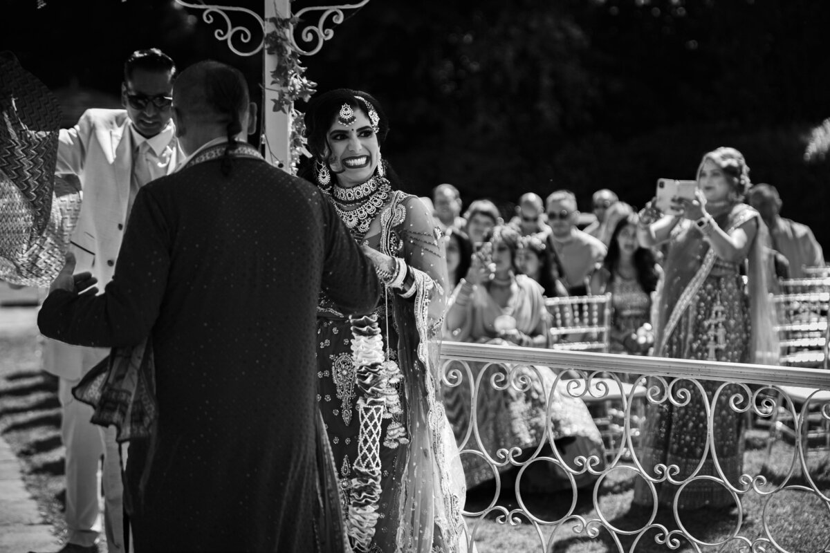 NEESHA AND CHRIS B&W