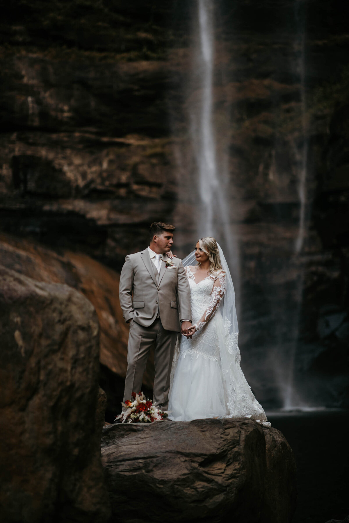 waterfall-wedding