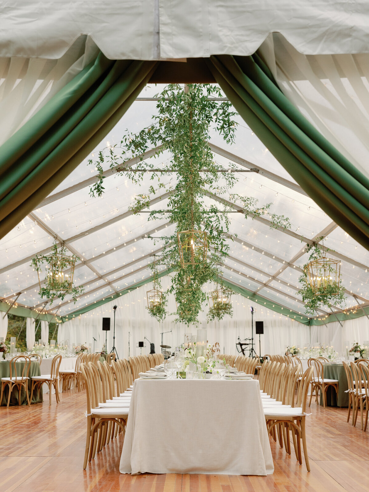 grand-entrance-tented-wedding-willow-hill