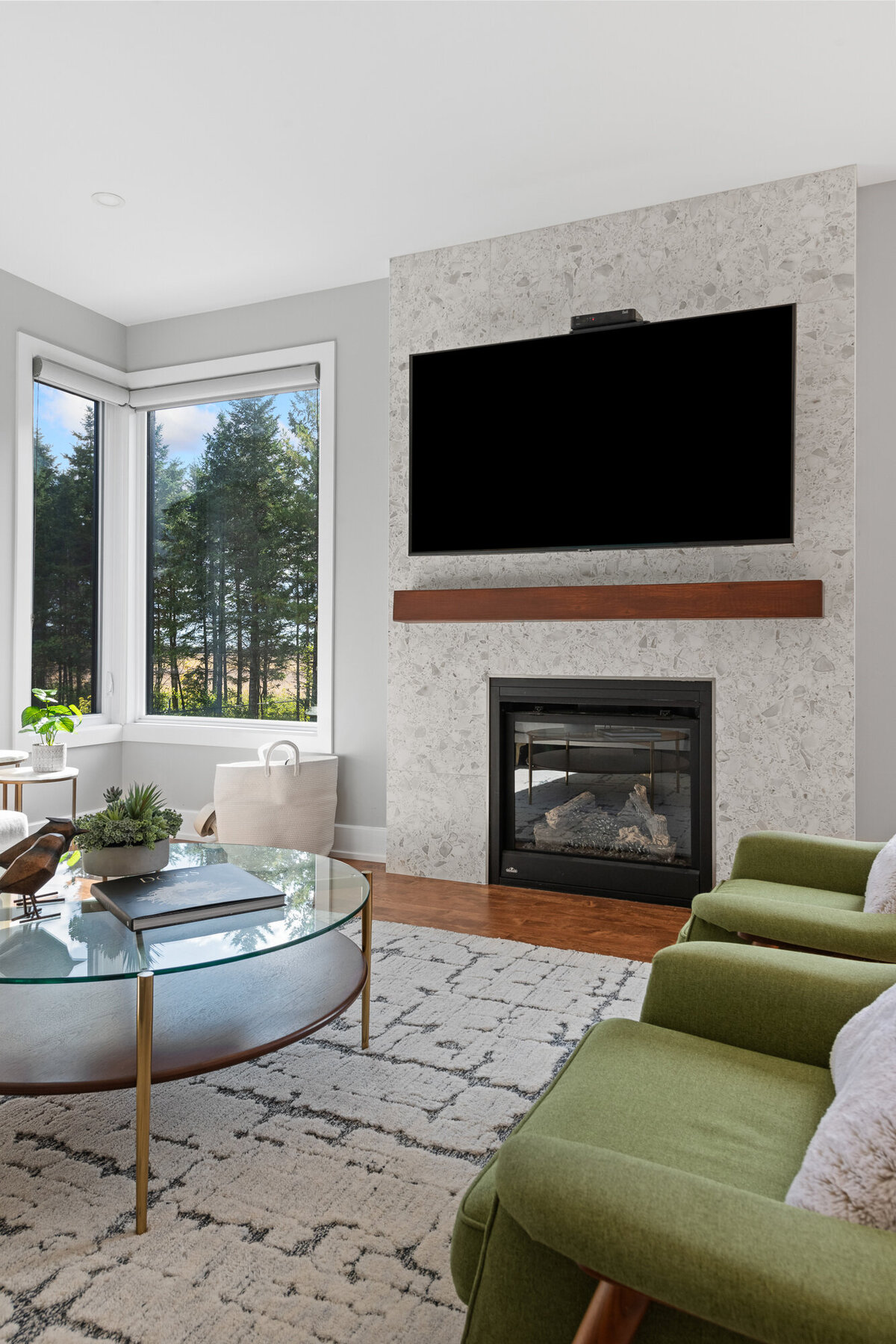 final image of our modern revival interior design project