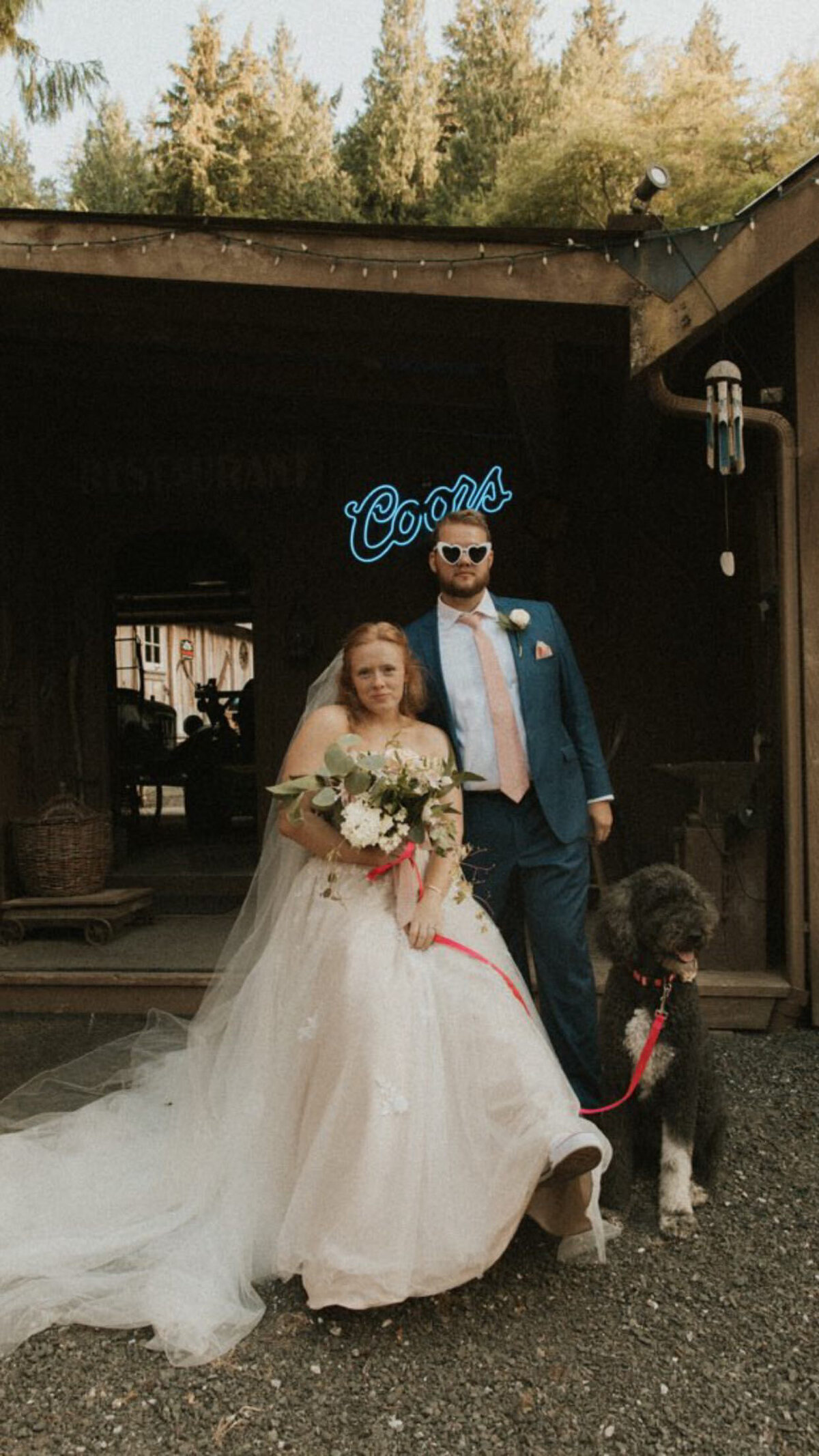seattle bride and groom wedding photos