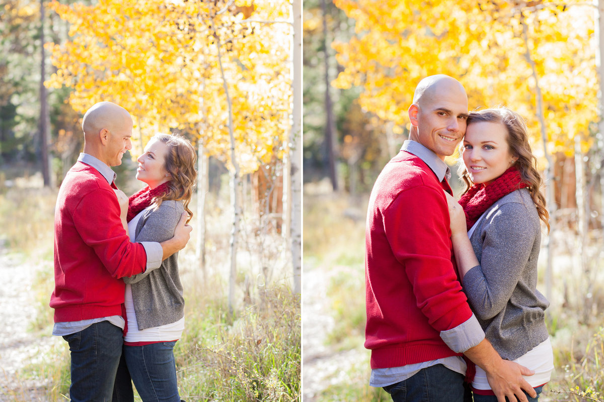Fall portrait engagement photos outfit ideas | Susie Moreno Photography