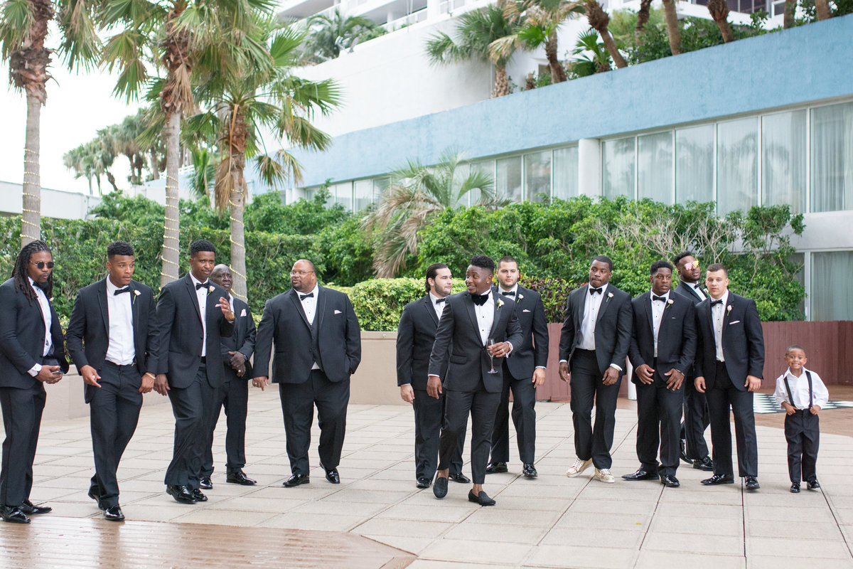 NFL Miami Dolphins Brandon Radcliff ShaKyra Radcliff Briza on the Bay Wedding Andrea Arostegui Photography-165