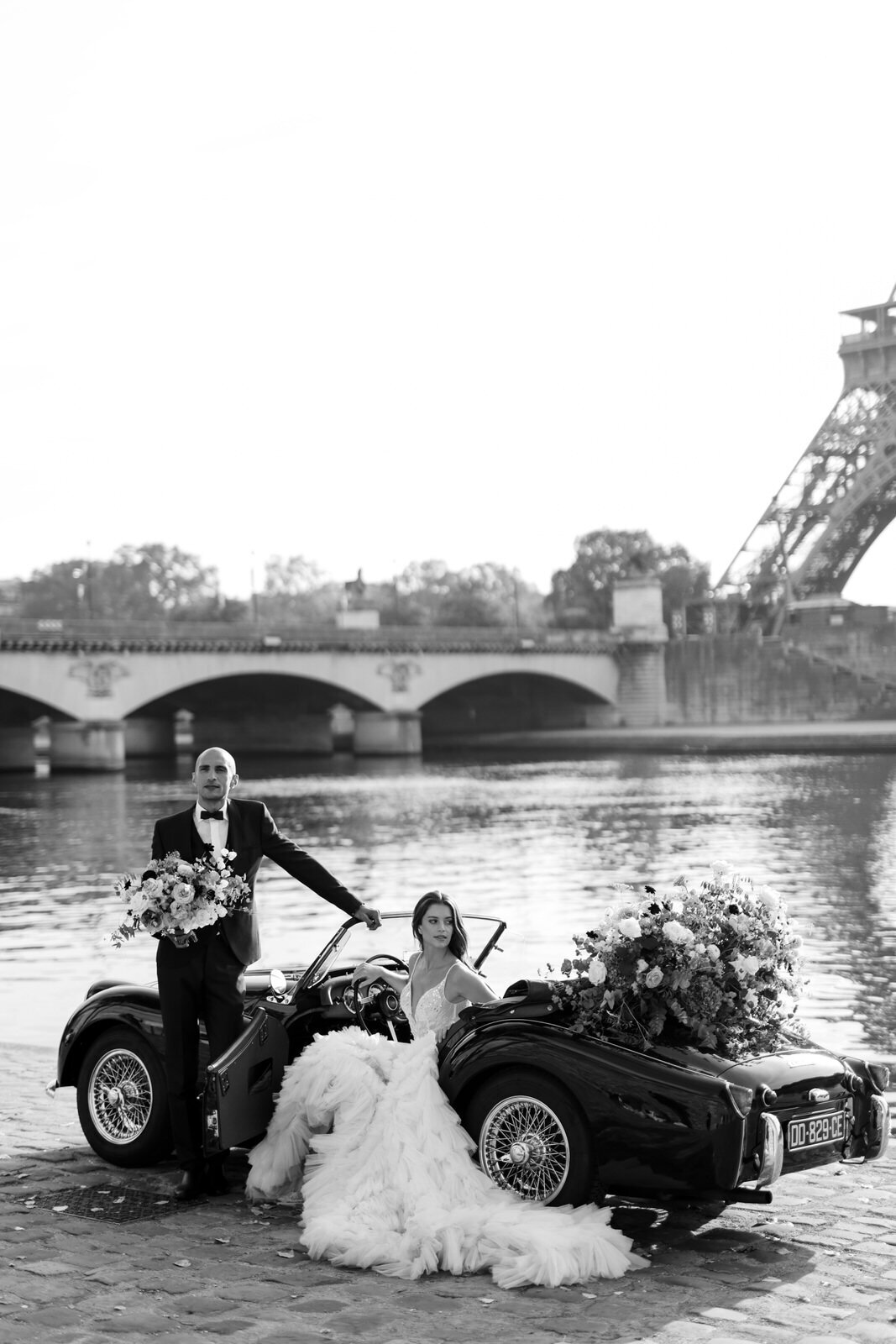 Modern Film Wedding Photography in Paris France 61