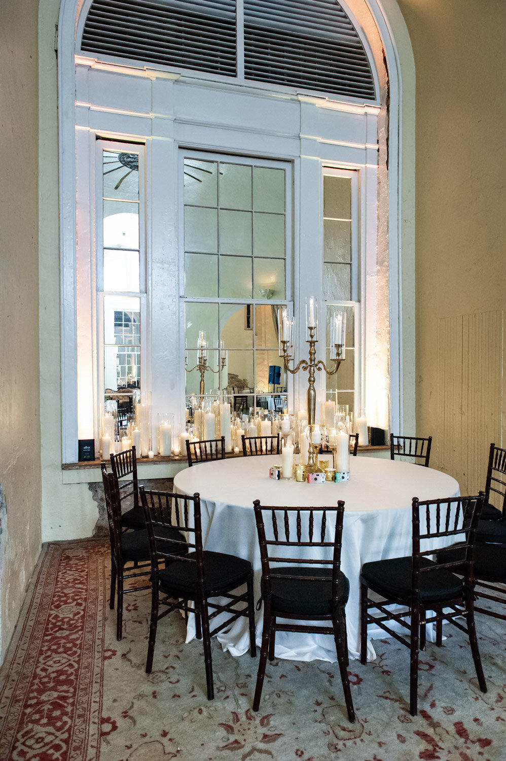 Reception setup