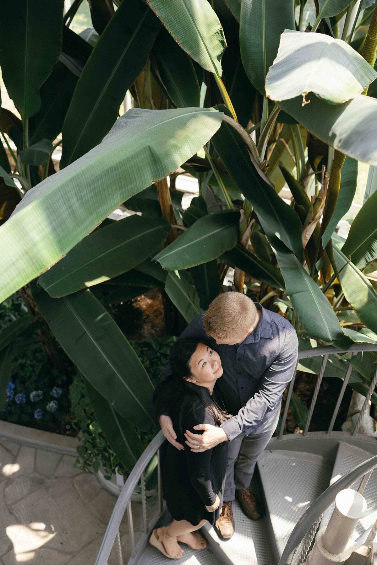 Botanical Greenhouse Engagement Shoot Stacey Vandas Photography -_