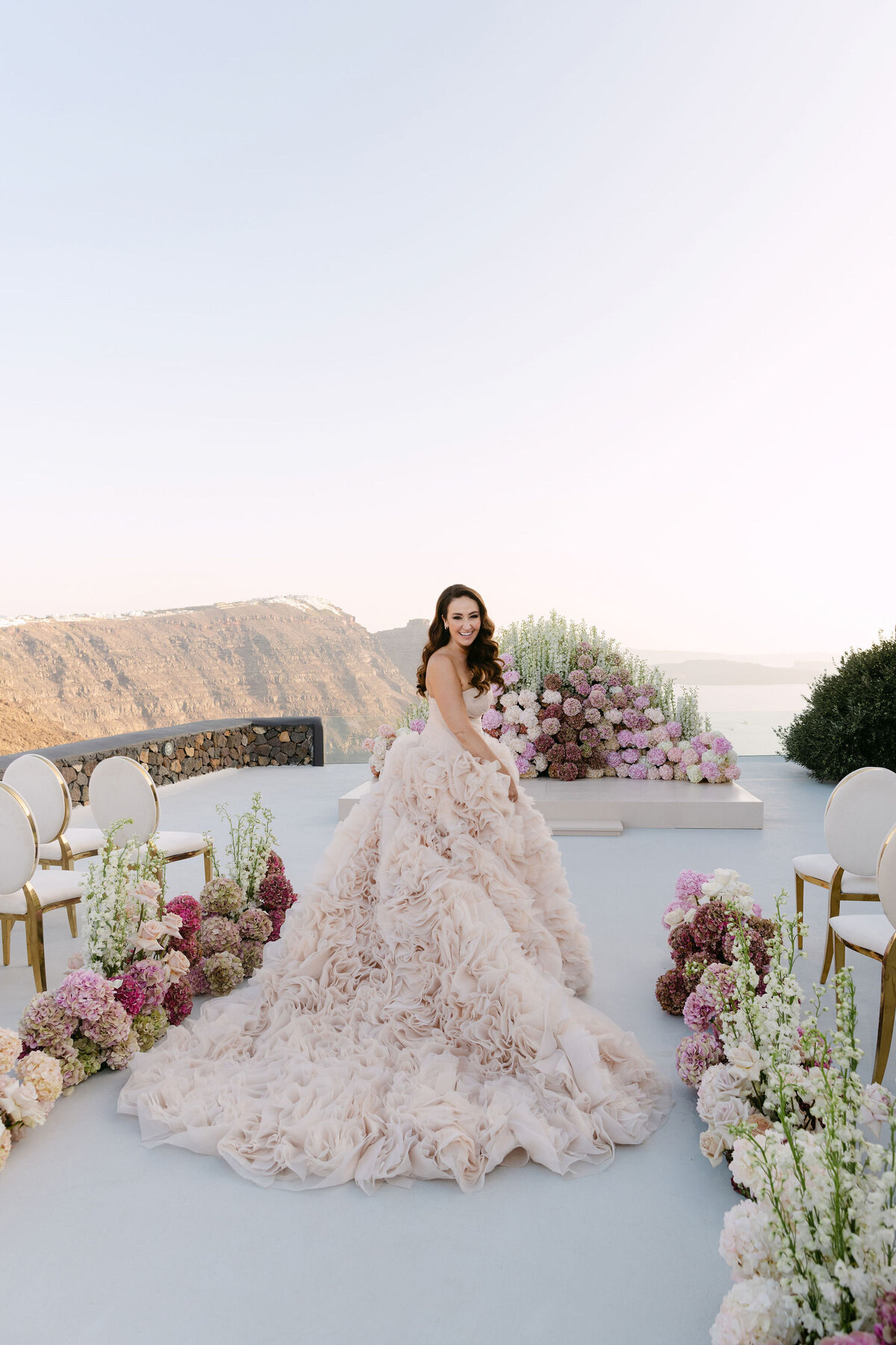 Santorini Elegant Destination Wedding-33