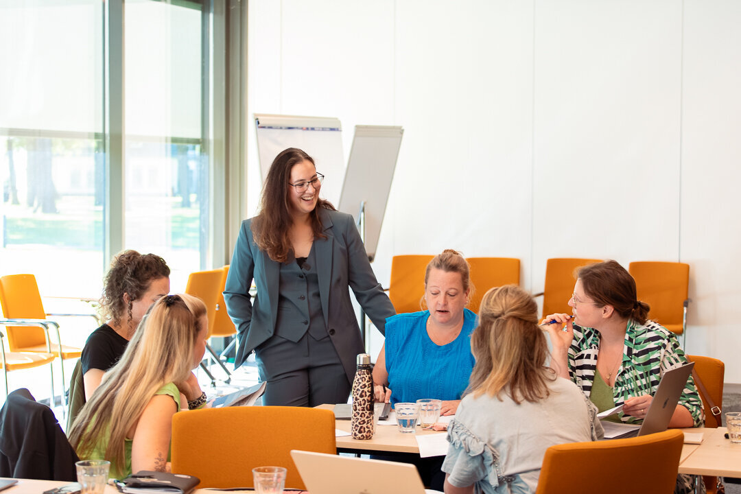 Eventfotografie in Amsterdam voor livedag met vrouwelijke ondernemers
