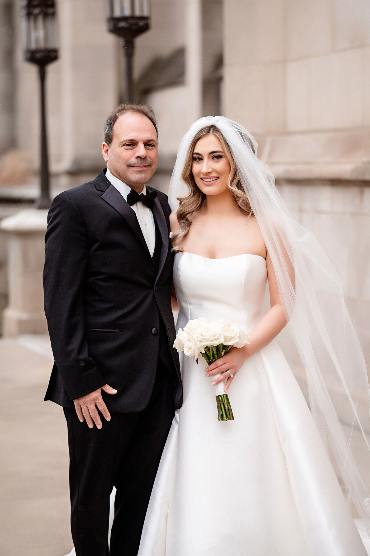 bride and dad 
