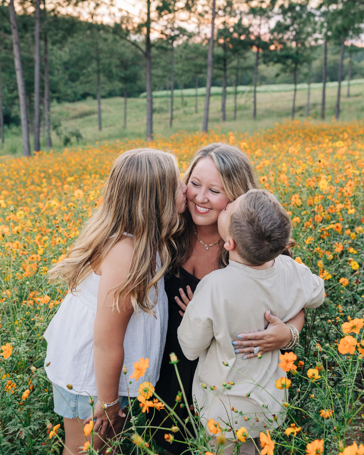 Kids-and-mom-Dogwood-Farm