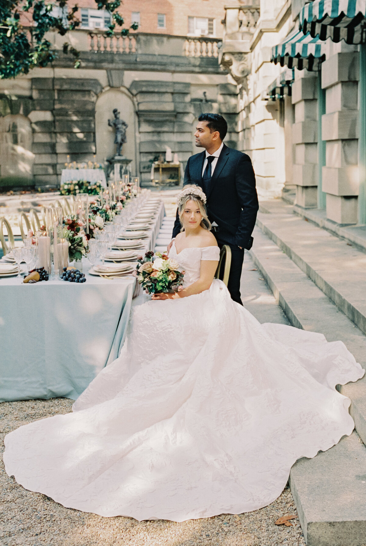 classic wedding at larz anderson house dc-1