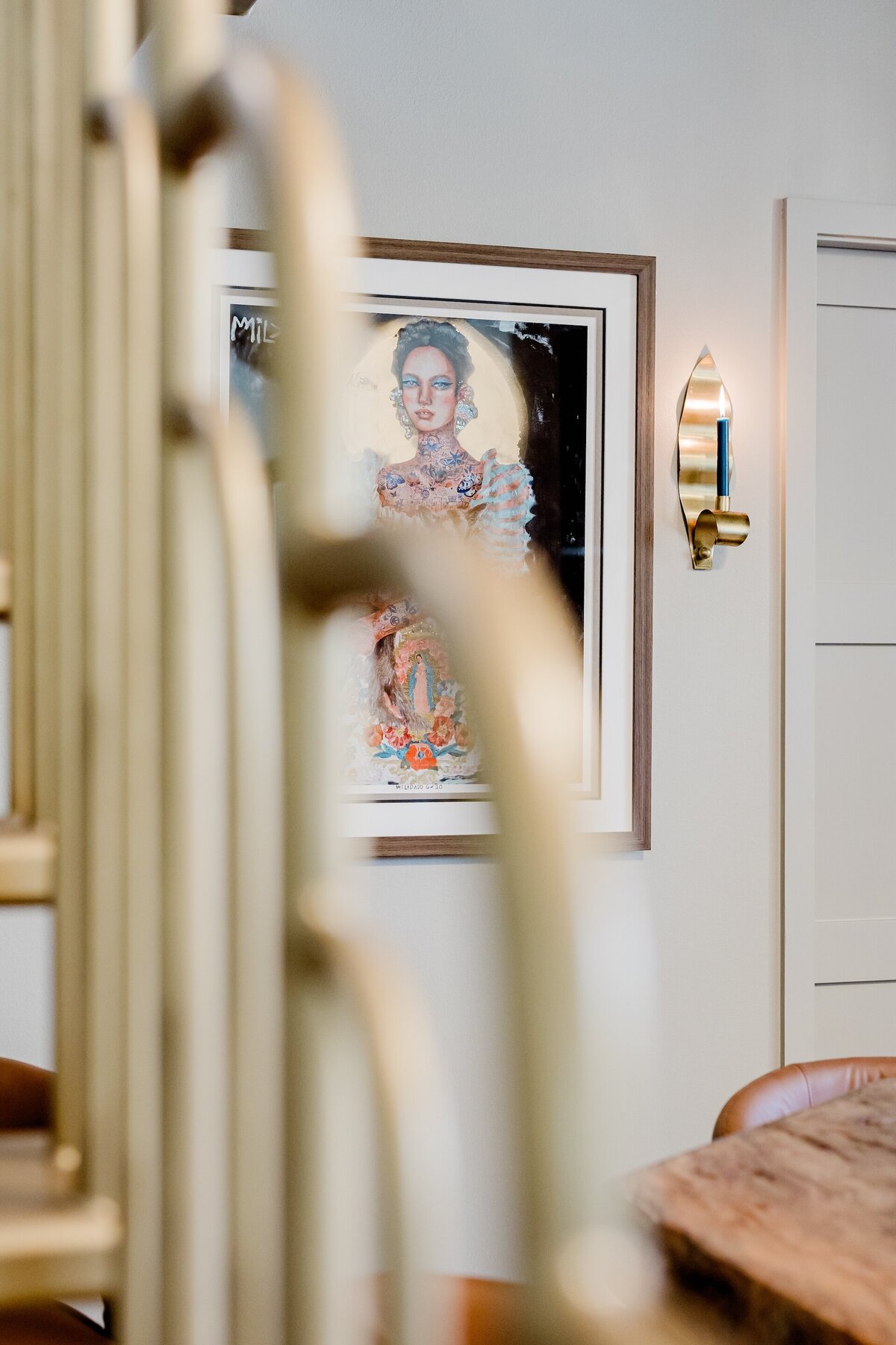 artwork in a professionally decorated home