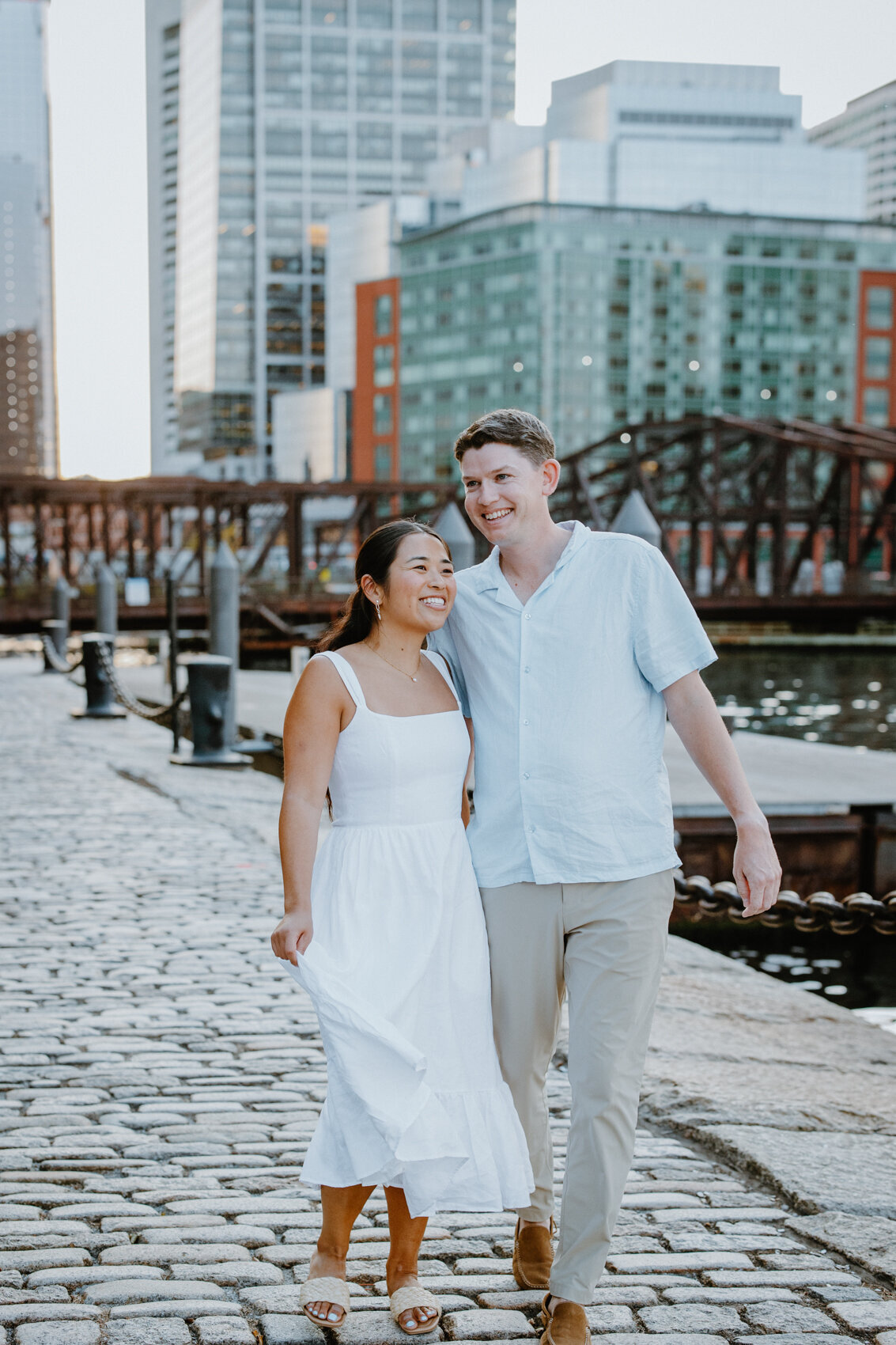 Boston Seaport Engagement Photos-New England Wedding Photographer-10035