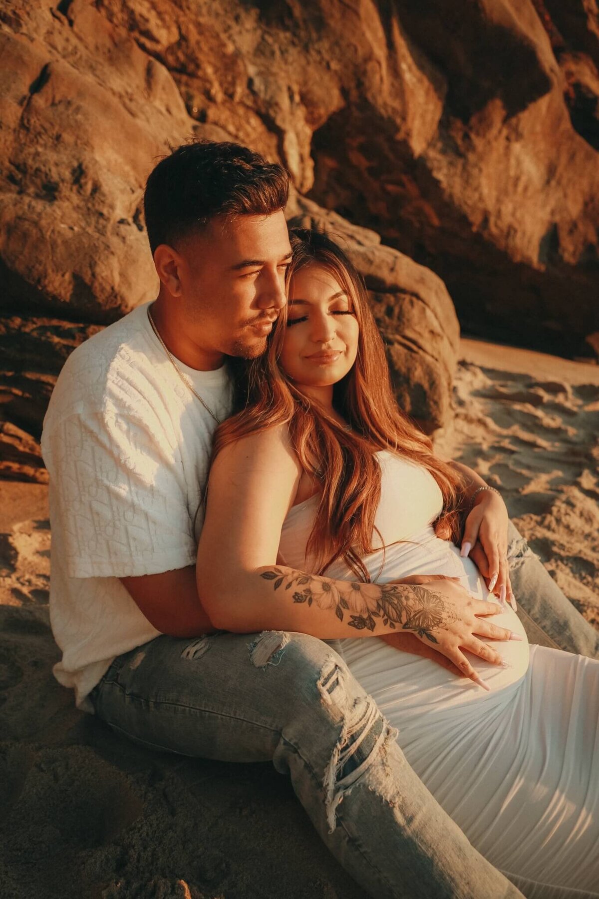sunset-couple-maternity-laguna-moss-beach-california