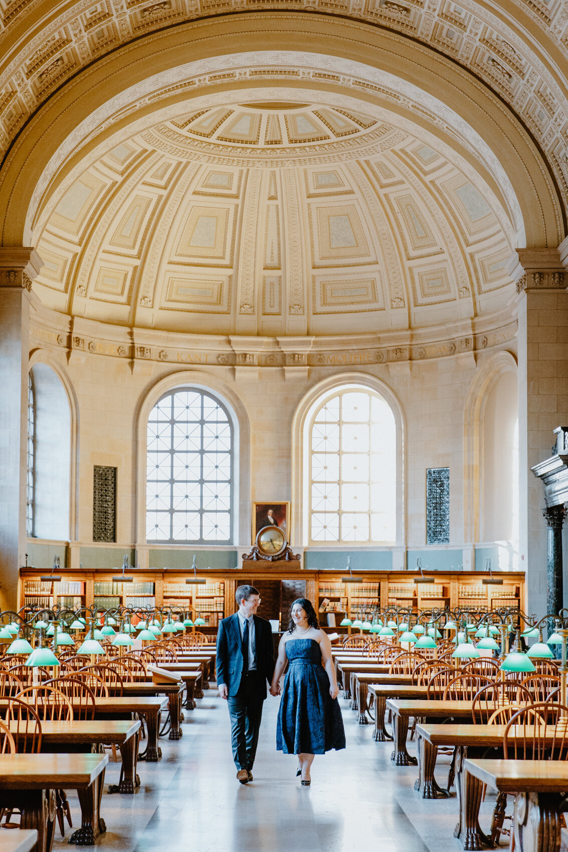 Boston Public Library Engagement Photos-Boston Wedding Photographer-32