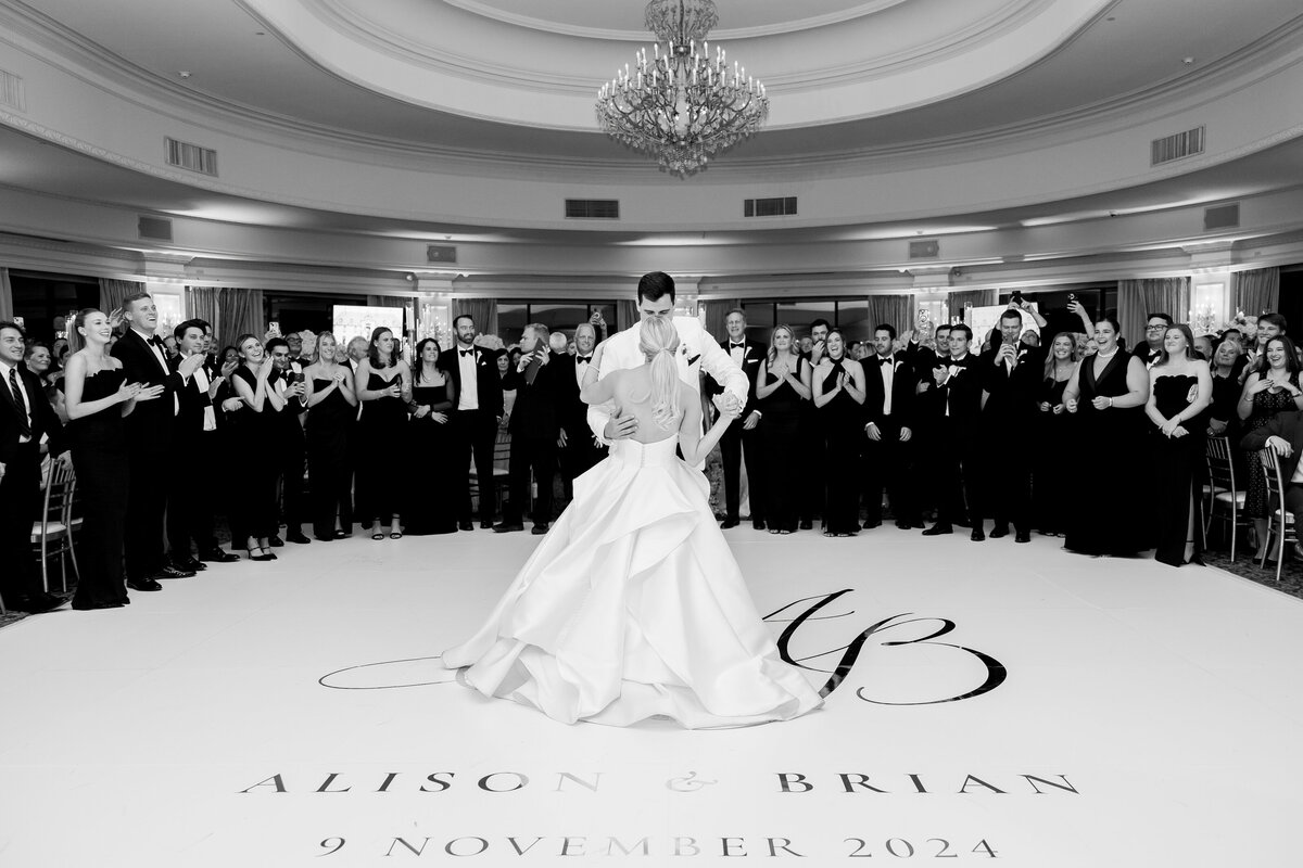 First Dance at Oheka Castle