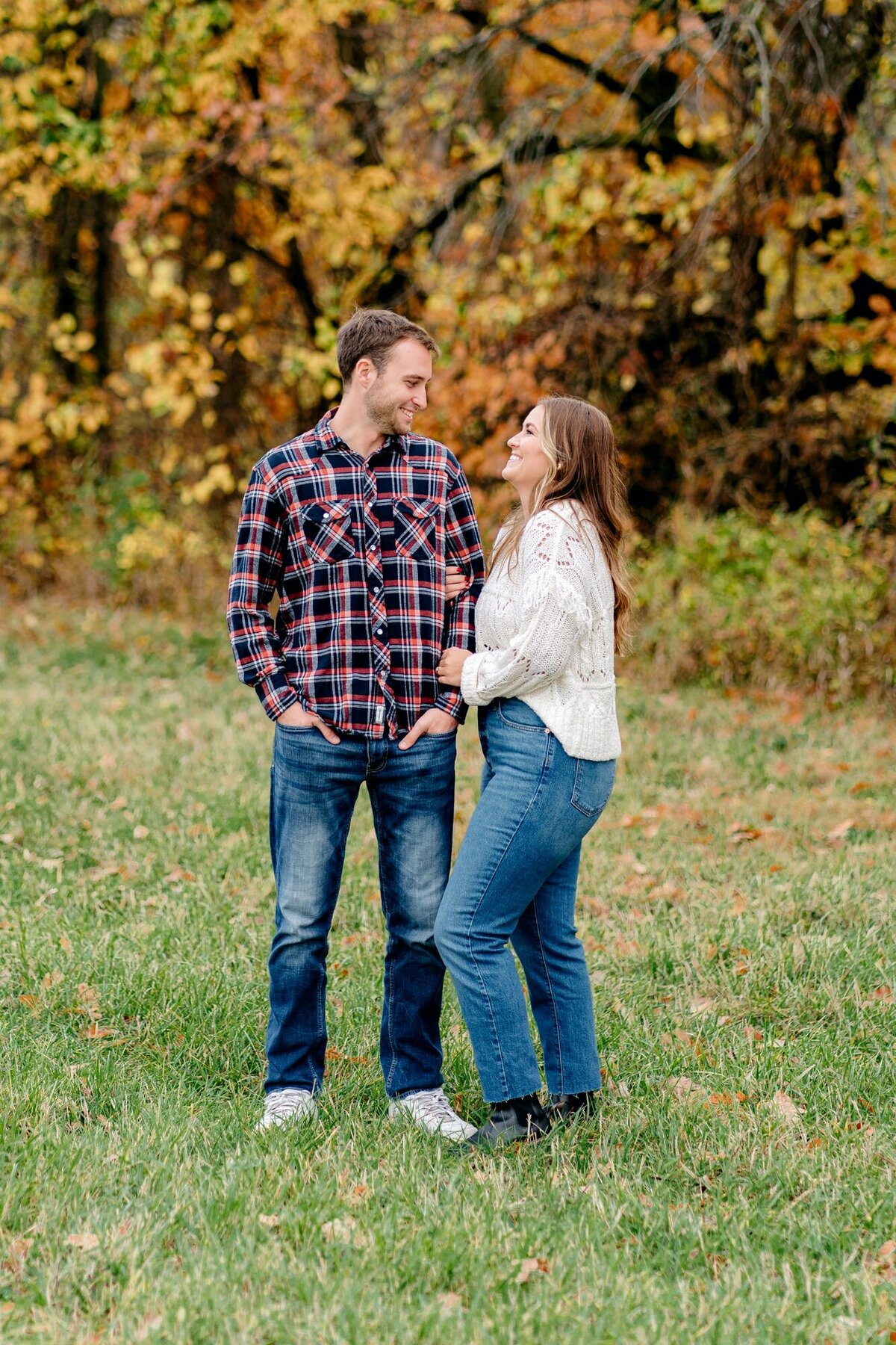 couple-smiling-at-eachother-engagement