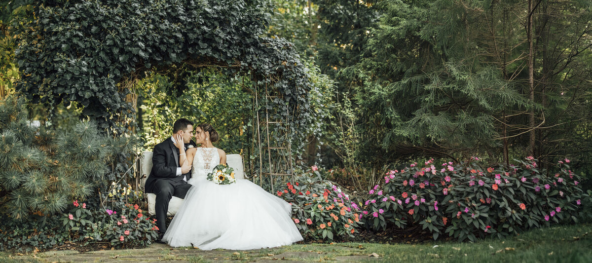 The Farmhouse Wedding | Photo Booth at Event Venue with Guests Celebrating | Hampton, New Jersey