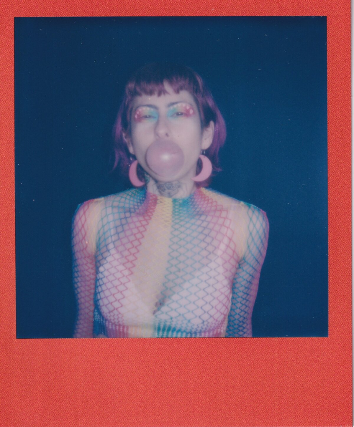 Flo Rainbow Polaroid 1
