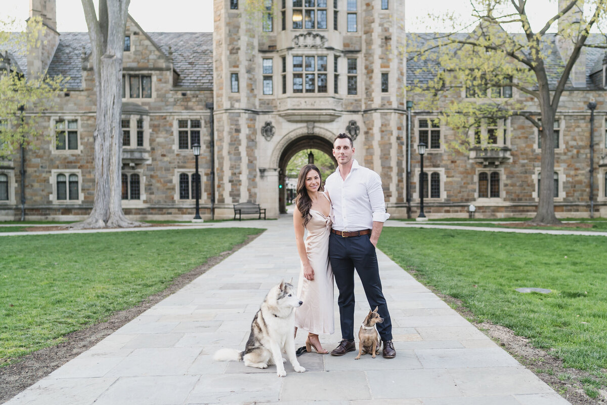 SPRING ANN ARBOR ENGAGEMENT SESSION AT THE LAW QUAD WITH KARI DAWSON26