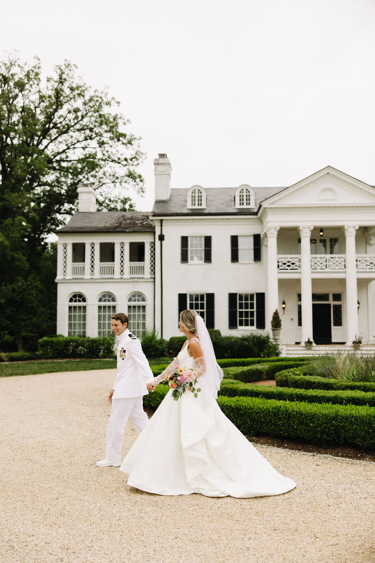 Outdoor Wedding Portraits by Richmond VA Wedding Photographer