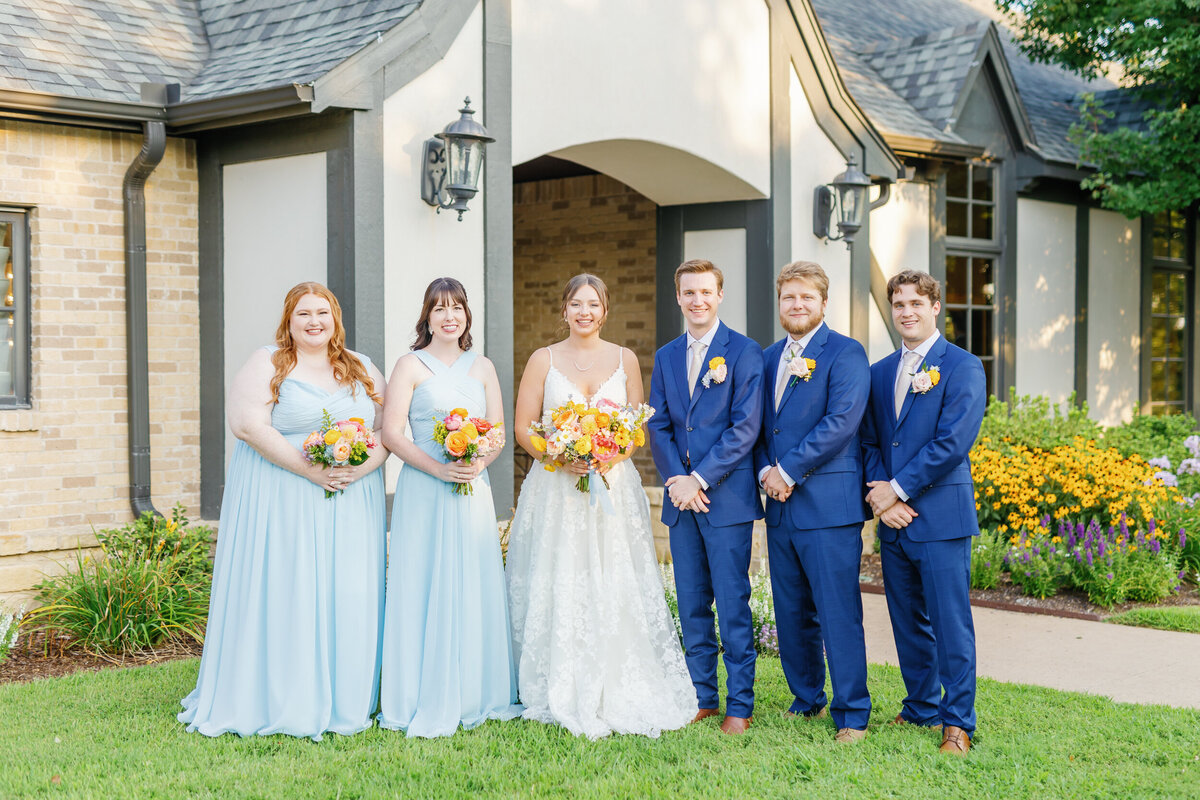 Summer Color Bella Donna Wedding - Tulsa Wedding Photographer-11