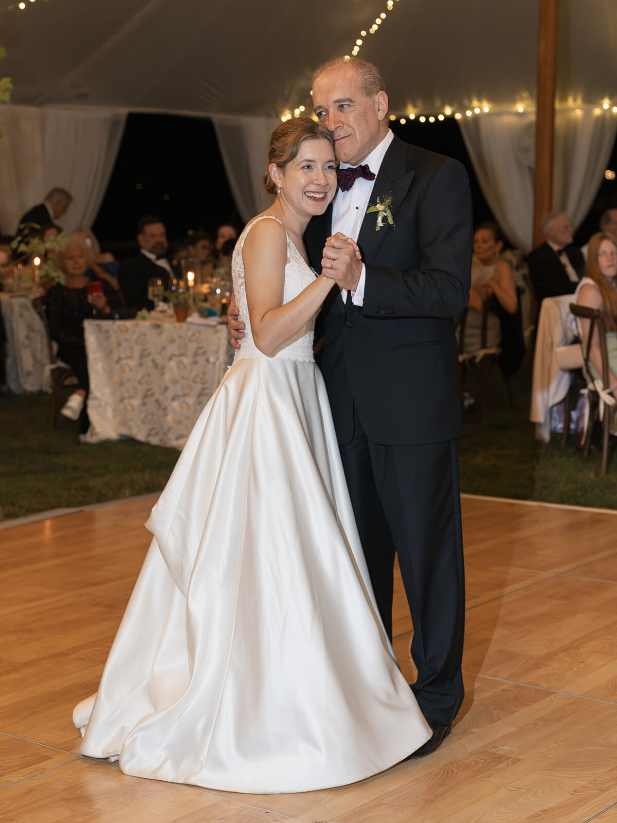 Annalise & Jonathan Tented Private Residence Connecticut Wedding-90