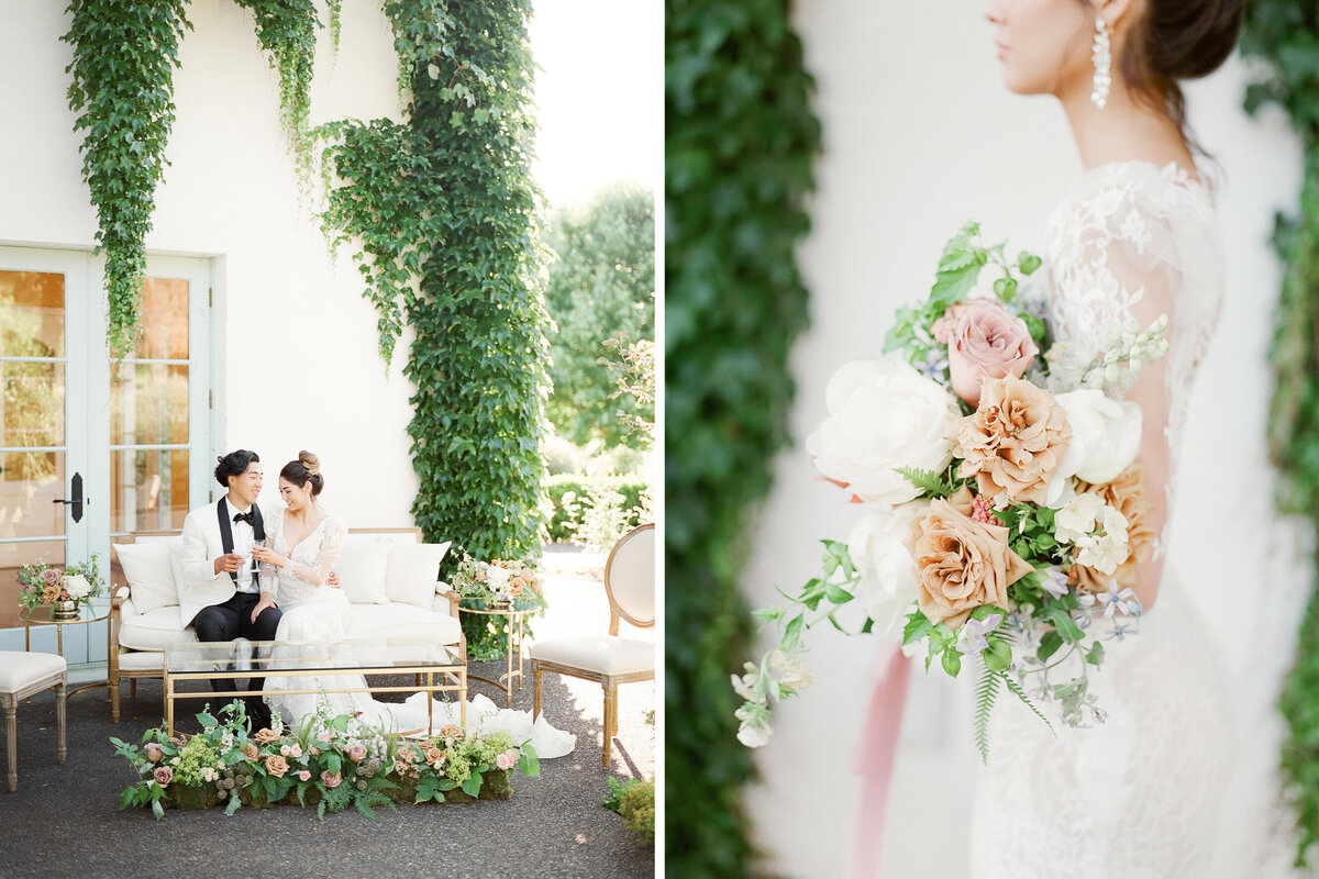 Monet Vineyard - Tetiana Photography - Seattle film wedding photographer - Fine Art - Micro wedding - Elopement - 2