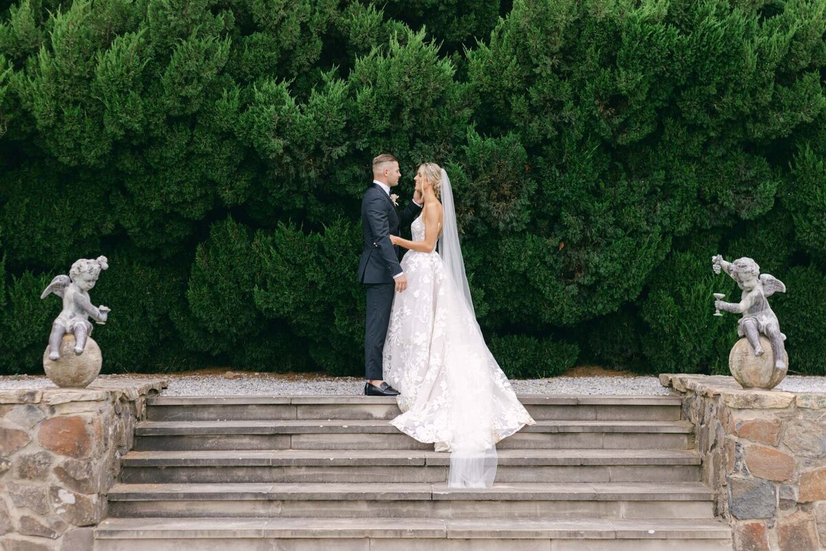 Bride and groom portraits