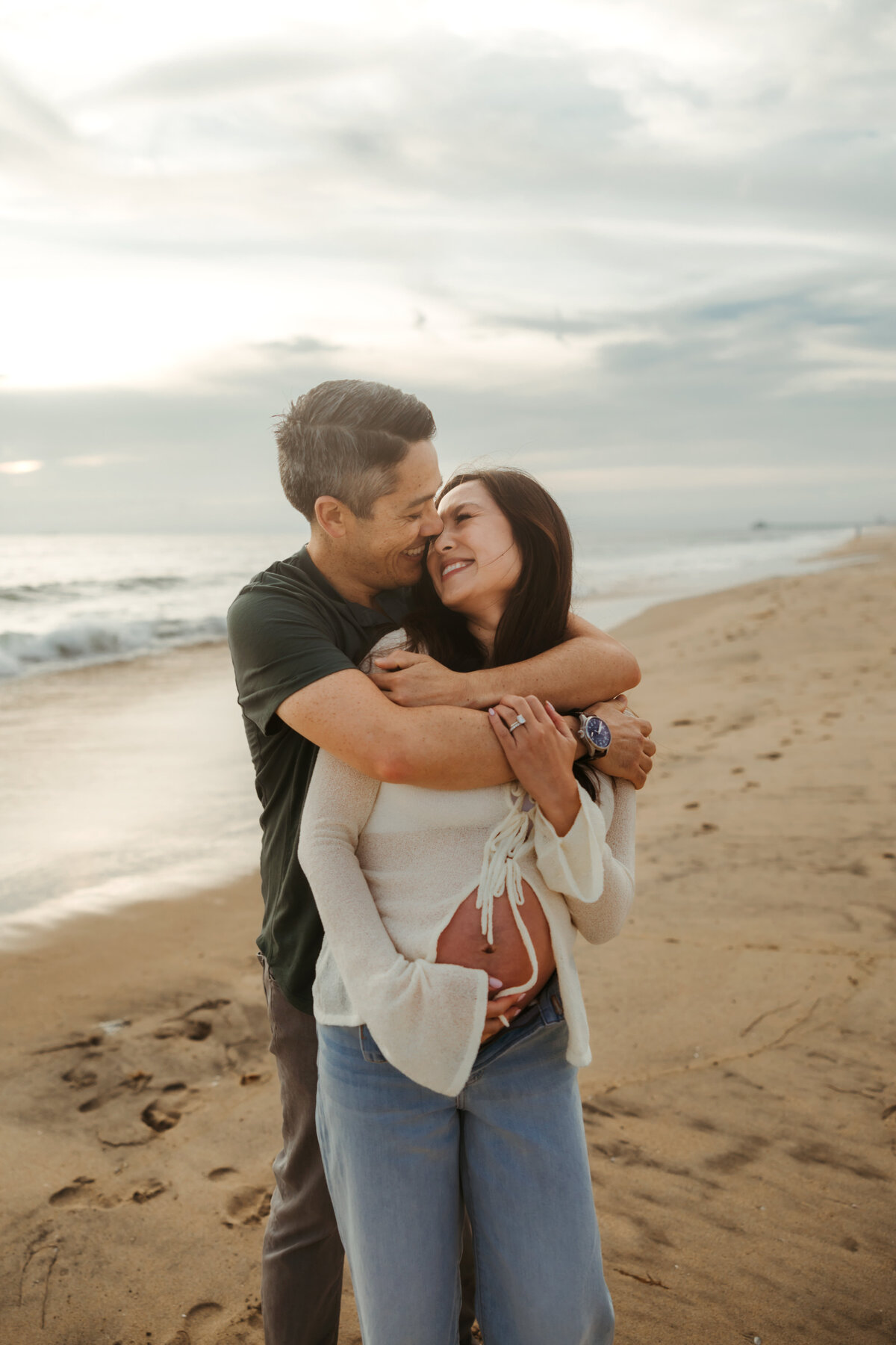 LA Beach Maternity Photography 81