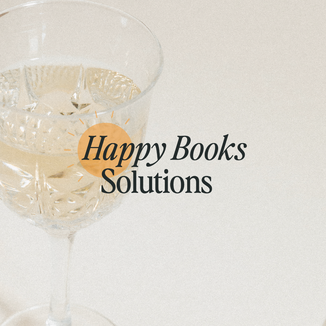 bookkeeper website logo happy books solutions