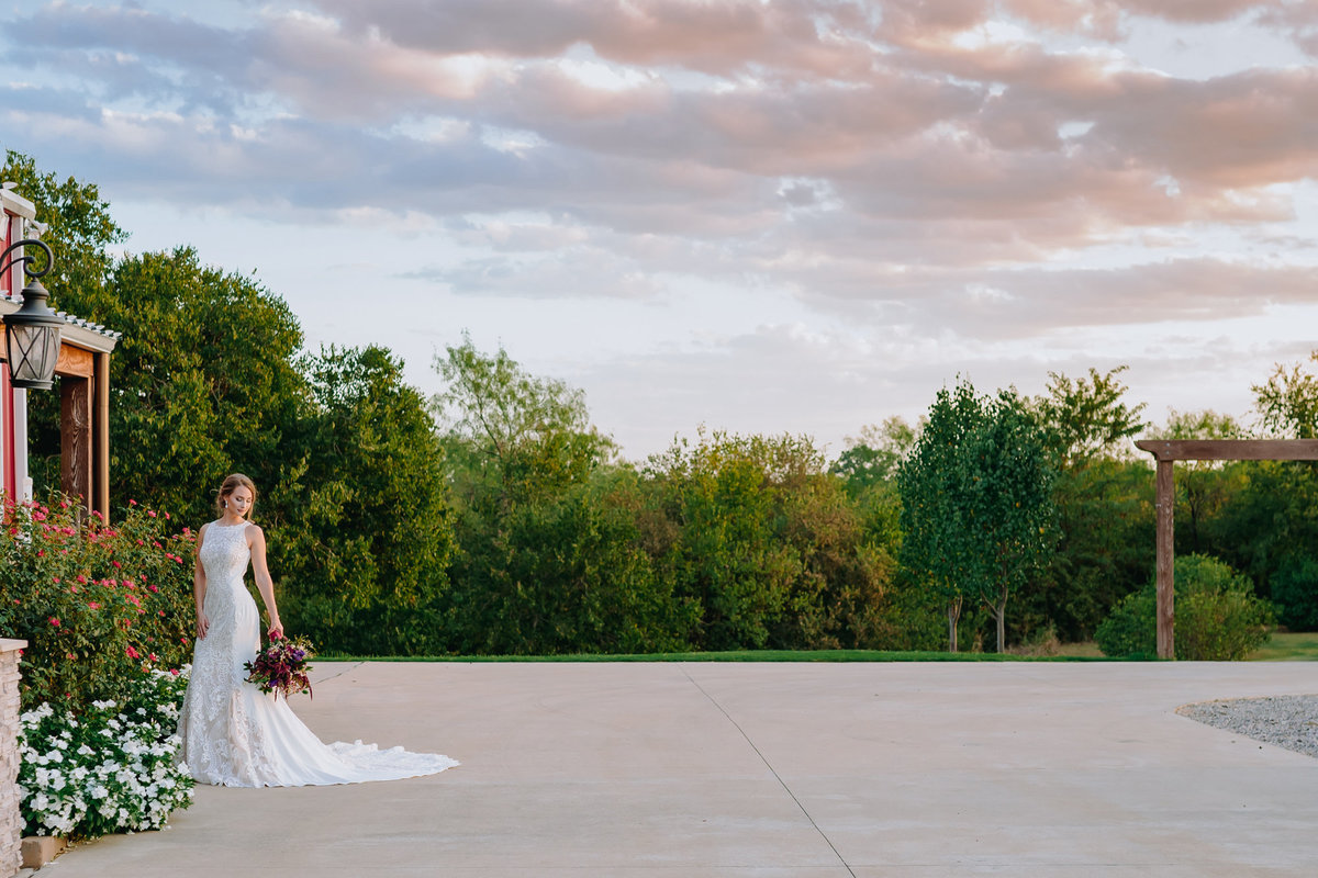 Red Barn Events Aubrey Bridal photo