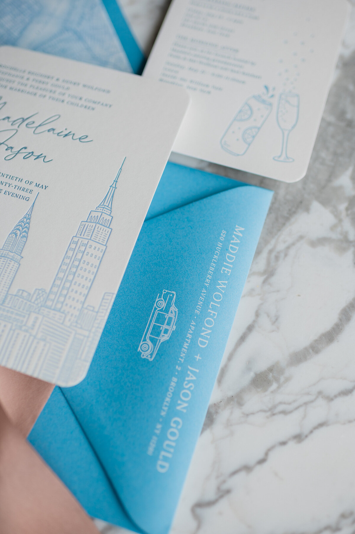Madelyn & Jason Wedding Invitations