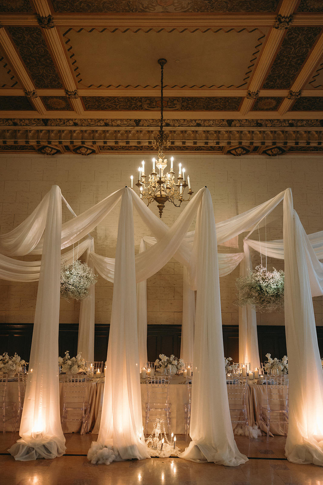 Drapery Over Head Table