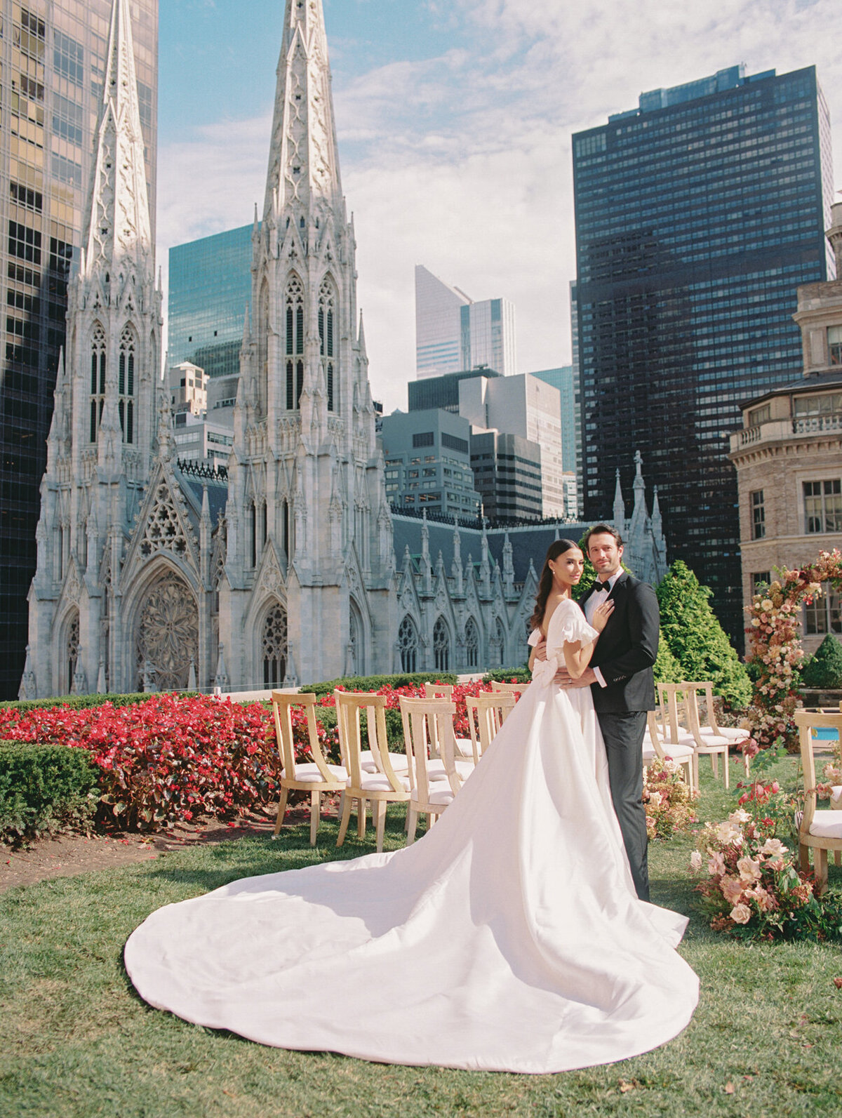 620 Loft & Garden Private Penthouse Wedding - New York City - Stephanie Michelle Photography - Britt Jones Co-123