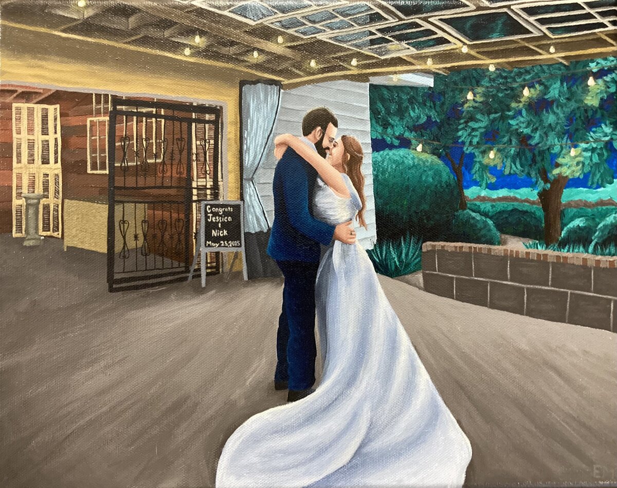 Wedding painting Union City Tennessee