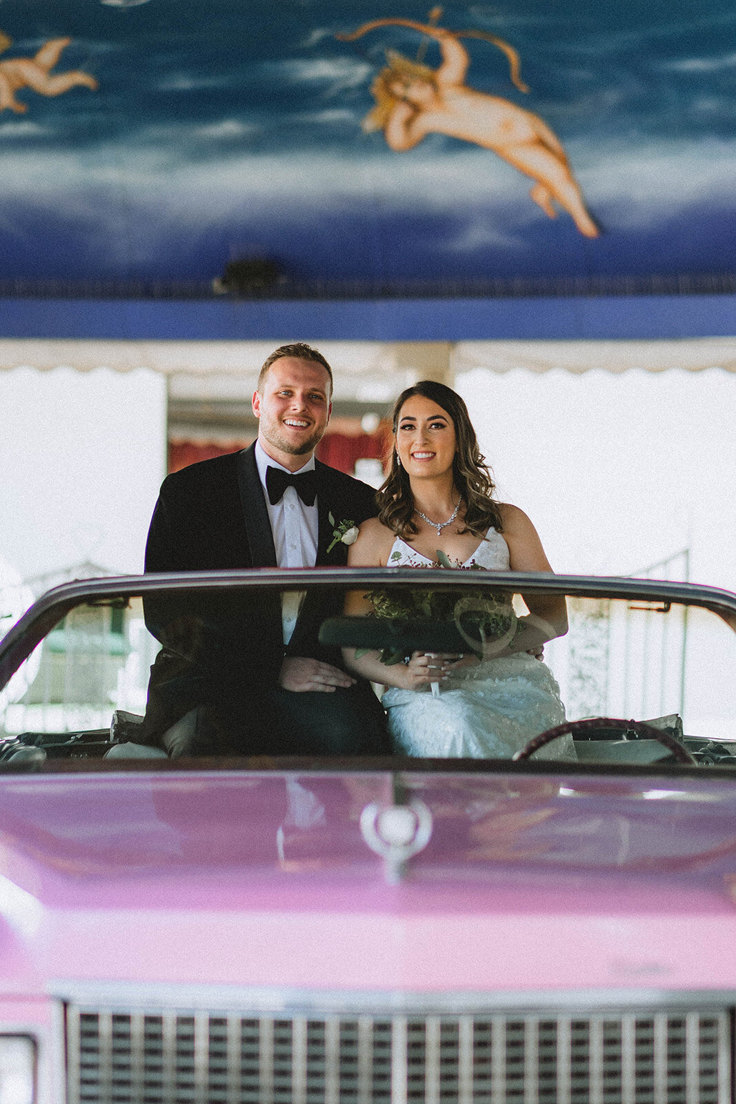 A Little White Chapel Wedding Downtown Las Vegas Elopement Photography Packages Pink Cadilliac-0132