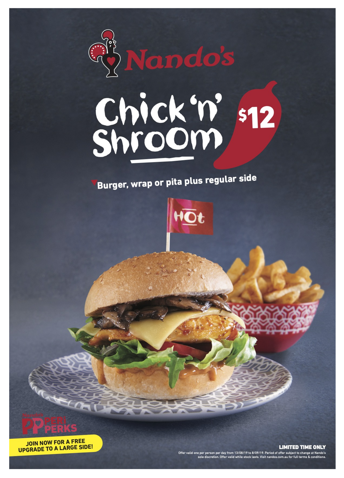 Nandos Chicken n Shroom