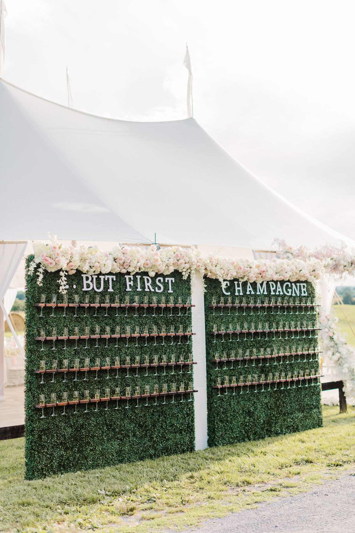 Classic Blush & Gold Goodstone Inn Wedding Reception Details Megan Kelsey Photography-1267