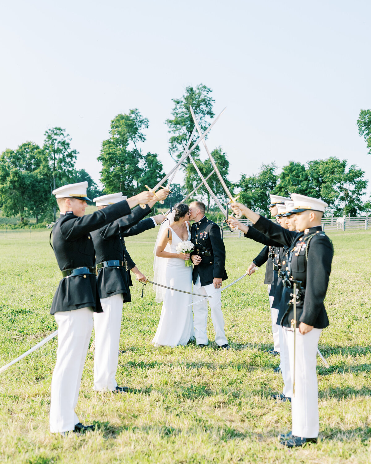 military Wedding in winchester va