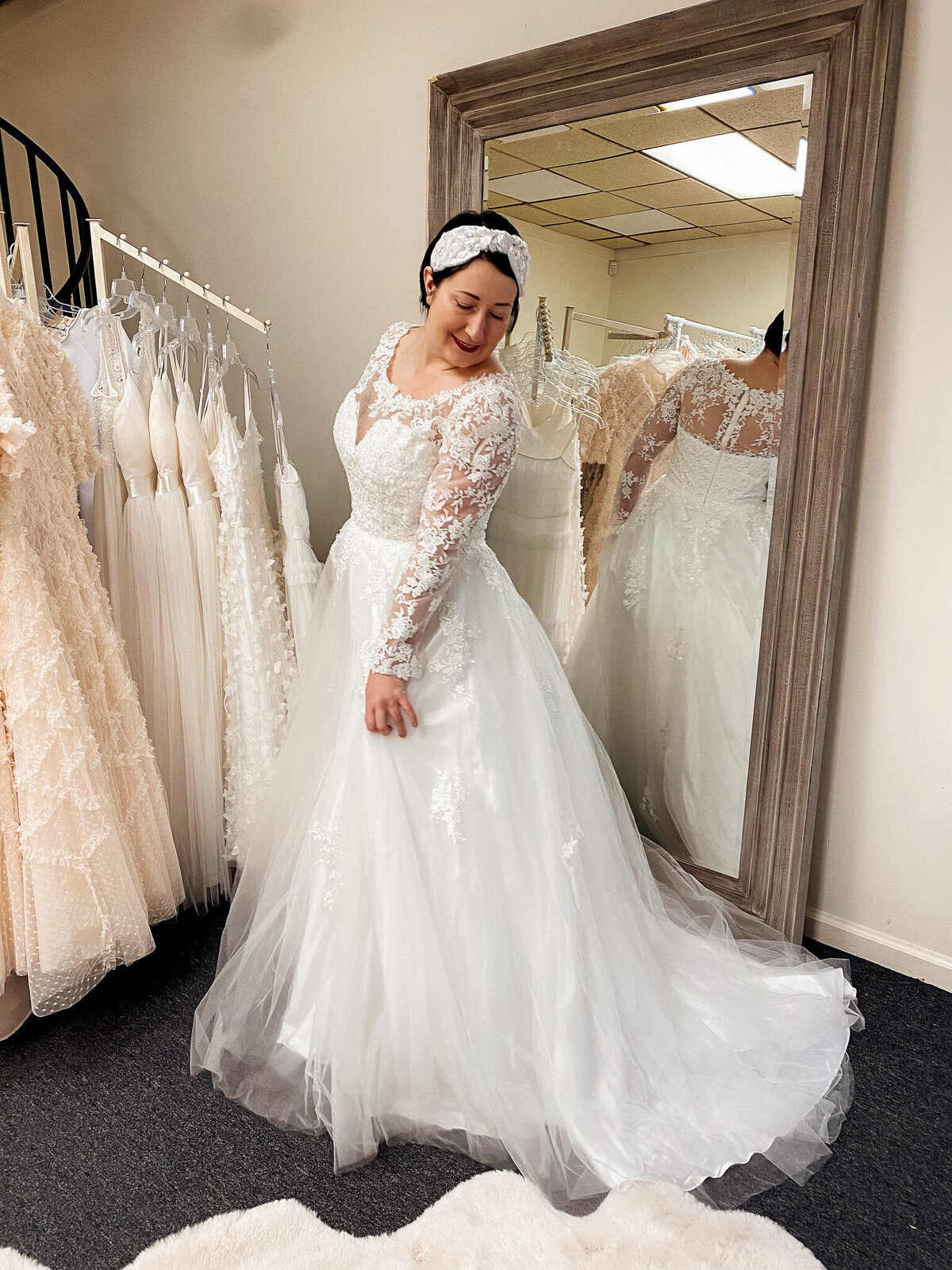 Antanina Ball Gown with Sleeves