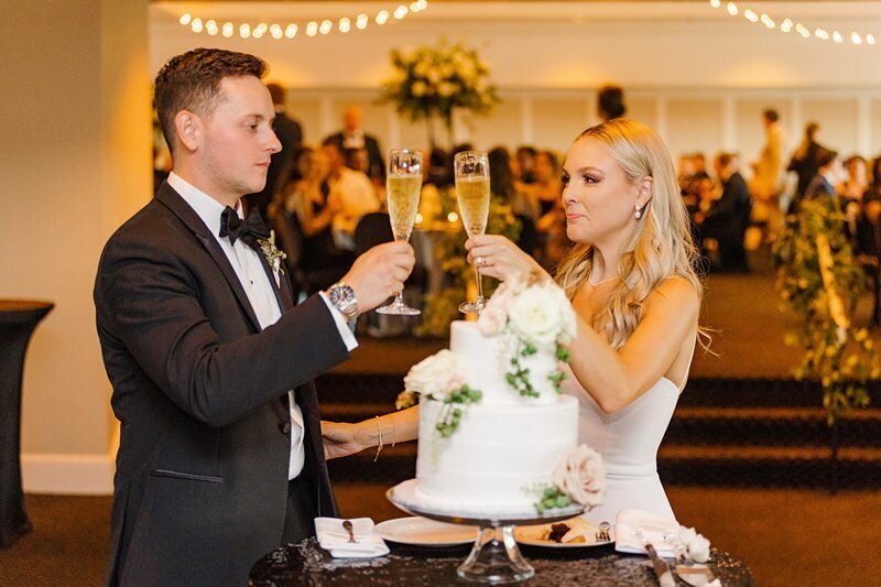 Wedding Reception at Evansville Country Club234