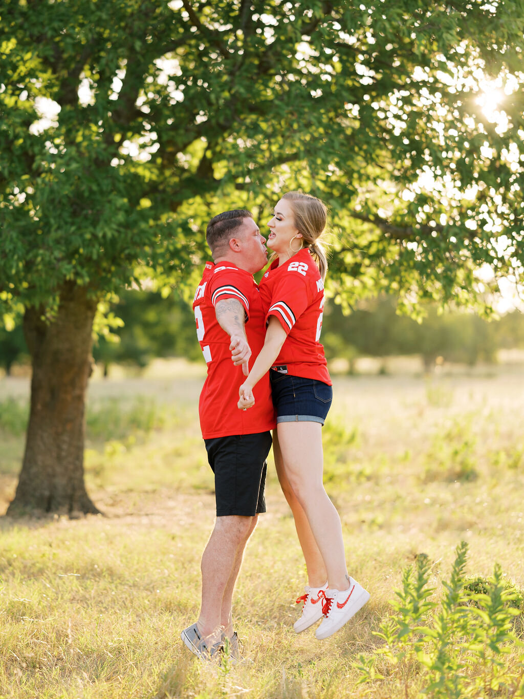 Engagement portraits on family ranch21