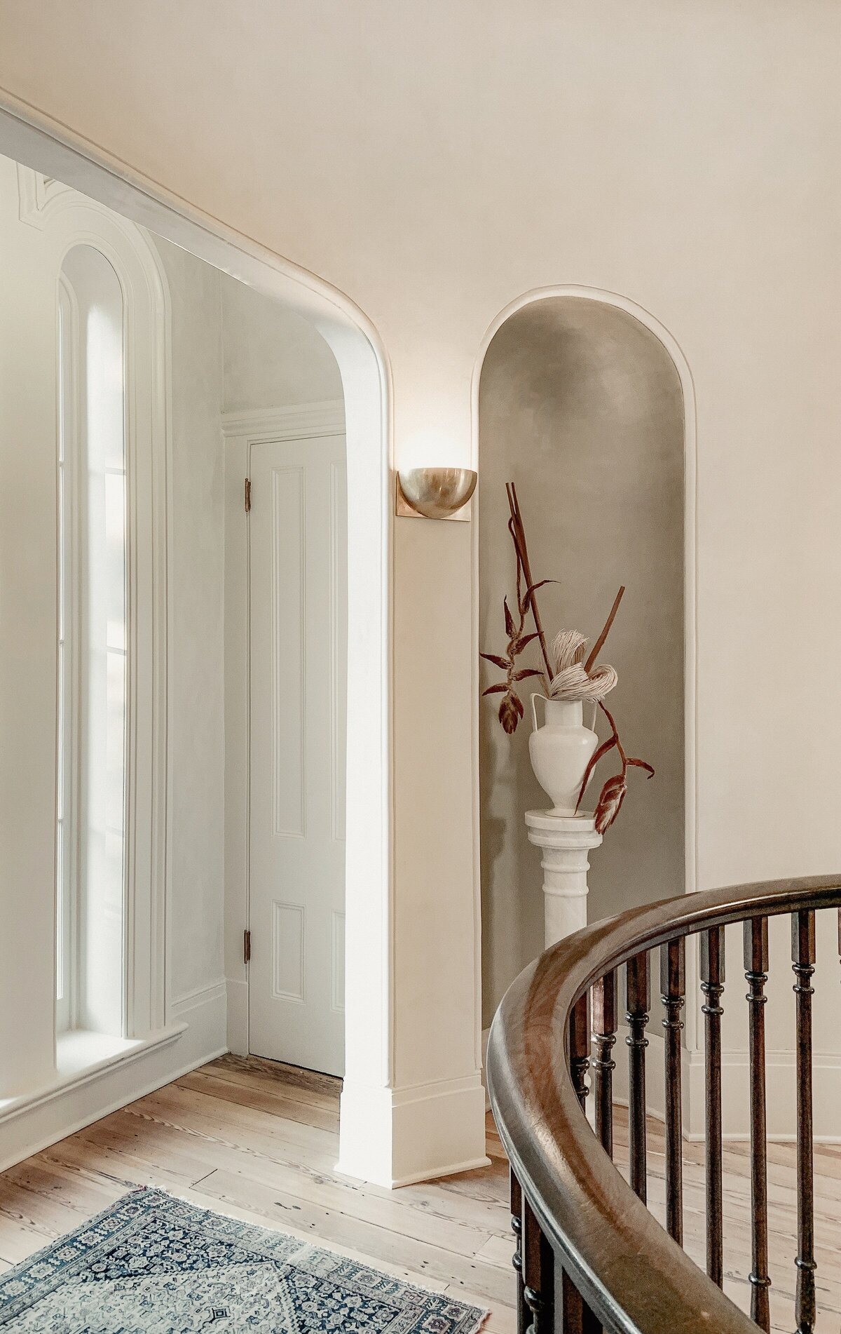 Stair landing design