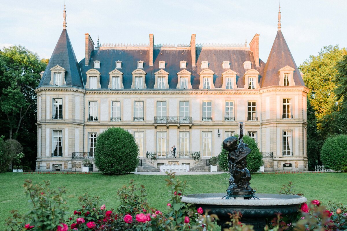 Paris chateau intimate destination wedding 9
