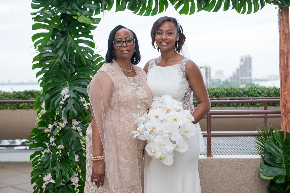 NFL Miami Dolphins Brandon Radcliff ShaKyra Radcliff Briza on the Bay Wedding Andrea Arostegui Photography-186