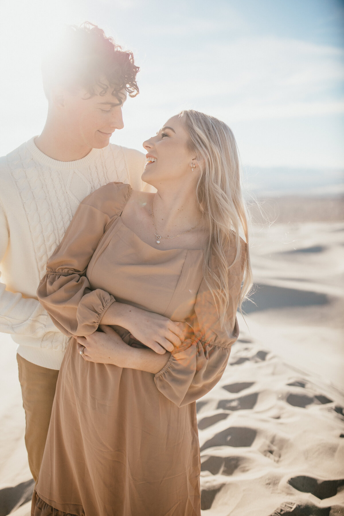 A Sand Dunes Engagement Photography Session - 22